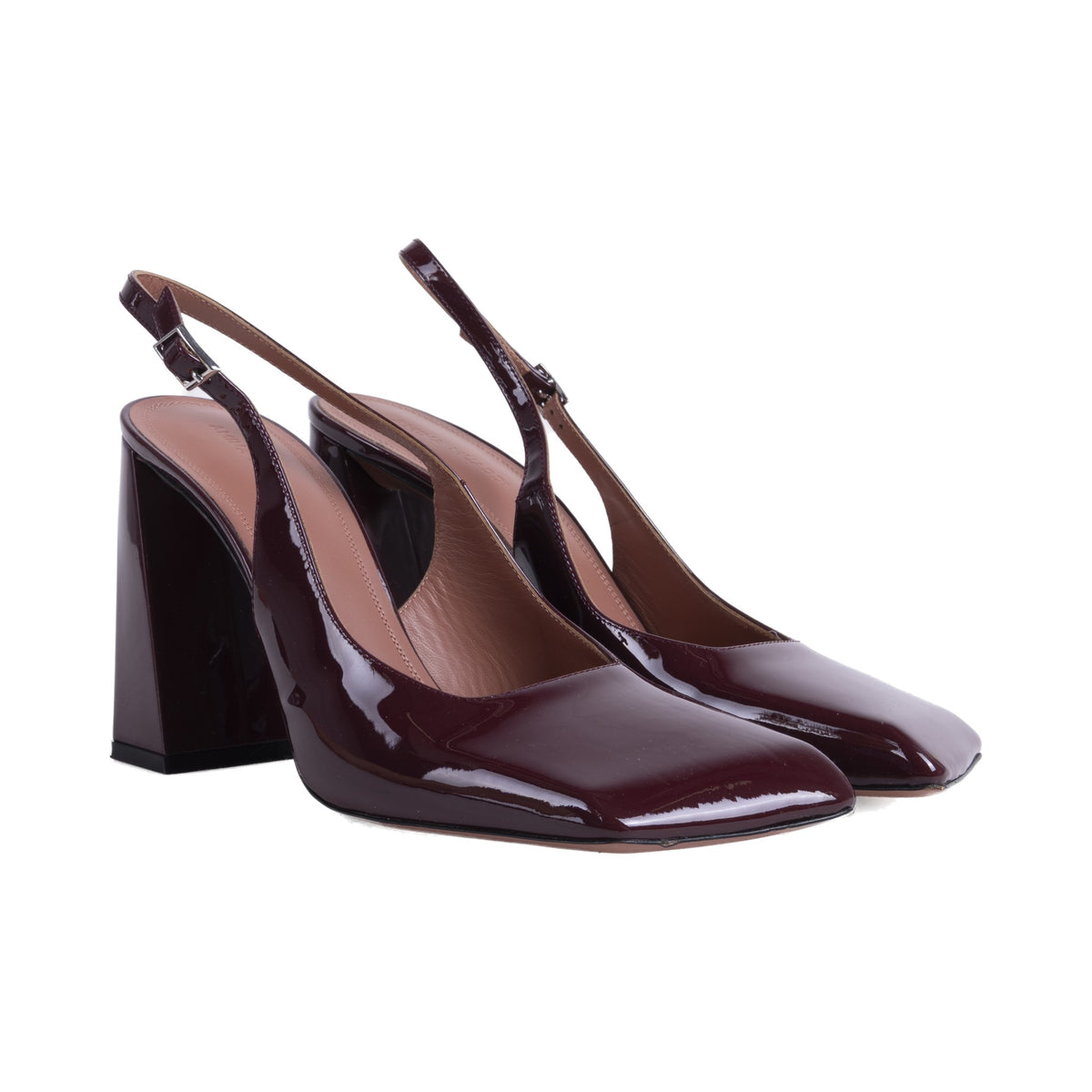 Amina Muaddi Charlotte slingback — görünüm 1