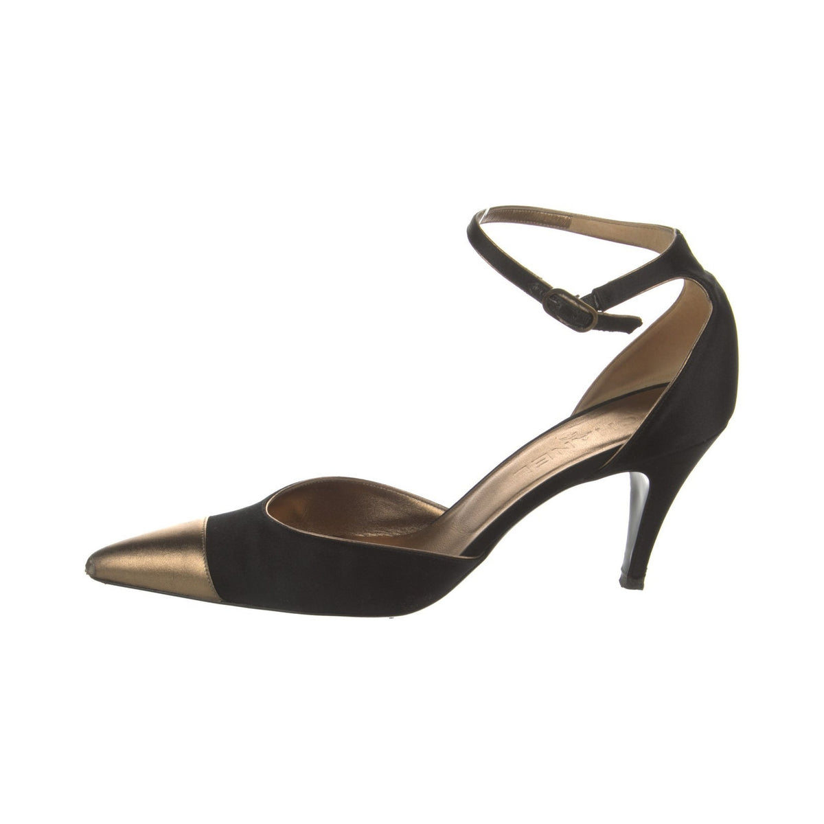Chanel CC d'orsay pump — yandan